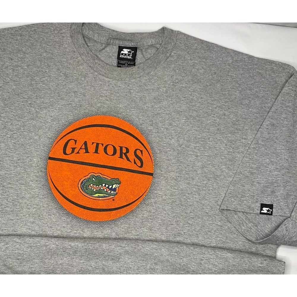 Vintage Starter Florida Gators‎ Shirt 90s Graphic Tee Short Sleeve Retro Men XL